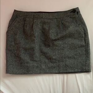 cashmere bodycon skirt